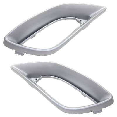 Rareelectrical - New Front Left And Front Right Fog Light Trim Compatible With Mercedes Benz R350 4Matic R320 Cdi - Image 3