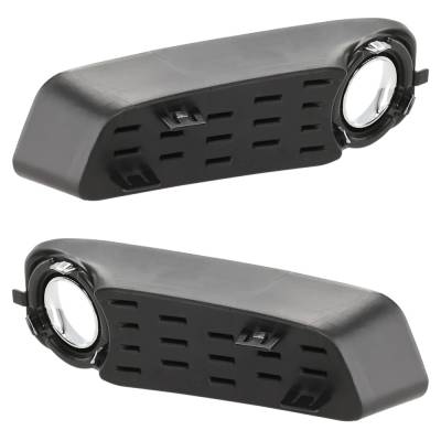Rareelectrical - New Front Left And Front Right Fog Light Trim Compatible With Dodge Avenger Base 4 Cyl 2.4L Avenger - Image 5