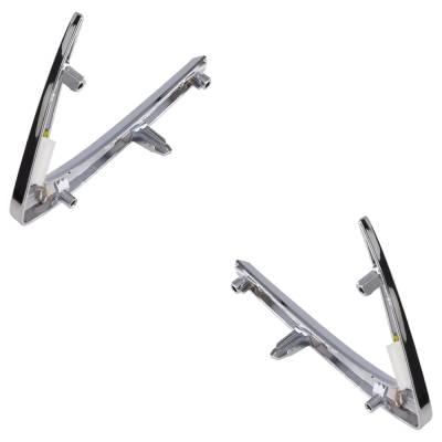 Rareelectrical - New OEM Replacement Pair Of Outer Grille Trim Compatible With Scion Toyota Yaris Ia Base 4 Cyl 1.5L - Image 7