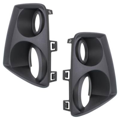 Rareelectrical - New Front Left And Front Right Fog Light Trim Compatible With Chevrolet Camaro Zl1 8 Cyl 6.2L - Image 2