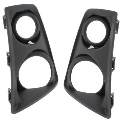 Rareelectrical - New Front Left And Front Right Fog Light Trim Compatible With Chevrolet Camaro Zl1 8 Cyl 6.2L - Image 3