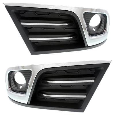 Rareelectrical - New Front Left And Front Right Fog Light Trim Compatible With Chevrolet Traverse Premier Traverse - Image 3