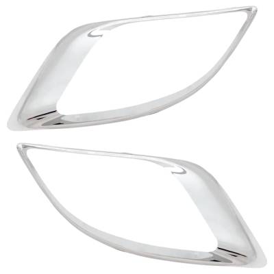 New Front Left And Front Right Fog Light Trim Compatible With Dodge Durango Gt Durango Citadel