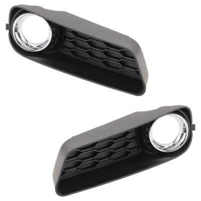 Rareelectrical - New Front Left And Front Right Fog Light Trim Compatible With Dodge Avenger Sxt 6 Cyl 3.6L Avenger - Image 2