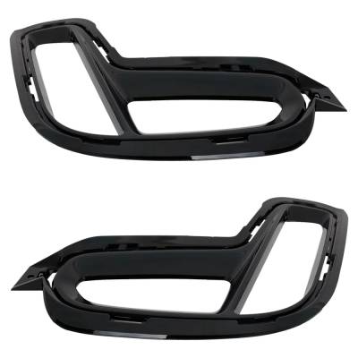 Rareelectrical - New Front Left And Front Right Fog Light Trim Compatible With Dodge Durango Srt Hellcat Plus 8 Cyl - Image 5