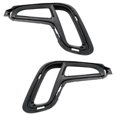 Rareelectrical - New Front Left And Front Right Fog Light Trim Compatible With Dodge Durango Srt Hellcat Plus 8 Cyl - Image 6