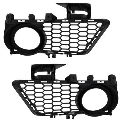 Rareelectrical - New Pair Of Fog Light Trim Compatible With Bmw 330I Xdrive Base 4 Cyl 2.0L 328I Xdrive Base 4 Cyl - Image 4