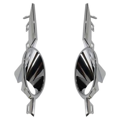 Rareelectrical - New Front Left And Front Right Fog Light Trim Compatible With Buick Lacrosse Leather Allure Cxl - Image 4