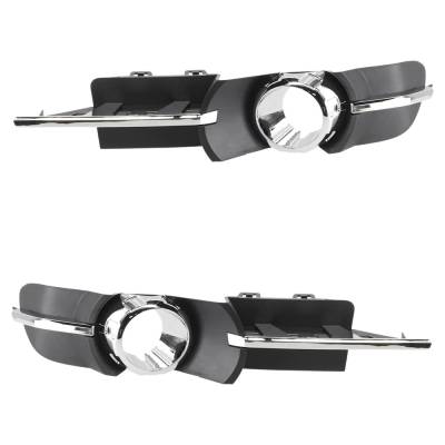 Rareelectrical - New Front Left And Front Right Fog Light Trim Compatible With Chevrolet Malibu Lt 4 Cyl 2.4L Malibu - Image 2