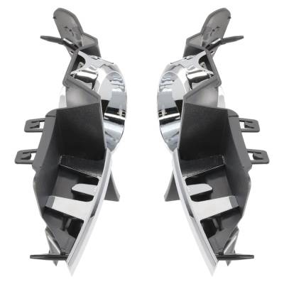 Rareelectrical - New Front Left And Front Right Fog Light Trim Compatible With Chevrolet Malibu Lt 4 Cyl 2.4L Malibu - Image 3