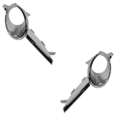 Rareelectrical - New Front Left And Front Right Fog Light Trim Compatible With Buick Lacrosse Leather Lacrosse Base - Image 2