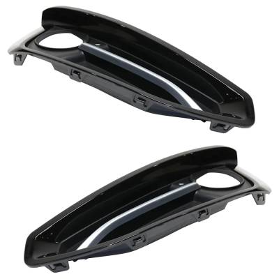 Rareelectrical - New Front Left And Front Right Fog Light Trim Compatible With Bmw 230I Xdrive Base 4 Cyl 2.0L 230I - Image 2