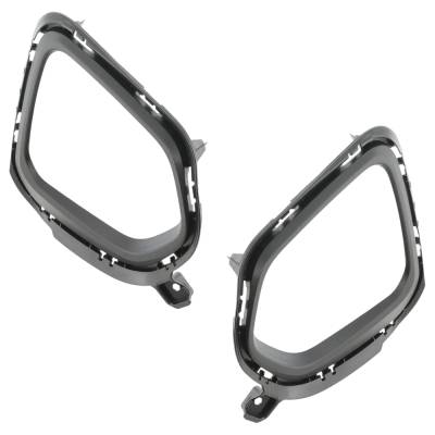 Rareelectrical - New Front Left And Front Right Fog Light Trim Compatible With Chevrolet Trailblazer Lt 3 Cyl 1.3L - Image 2