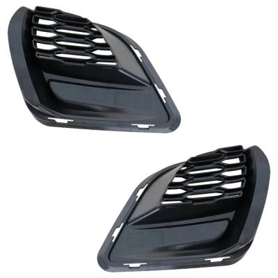 Rareelectrical - New Pair Of Fog Light Trim Compatible With Dodge Charger Srt Hellcat Redeye Widebody 8 Cyl 6.2L - Image 4