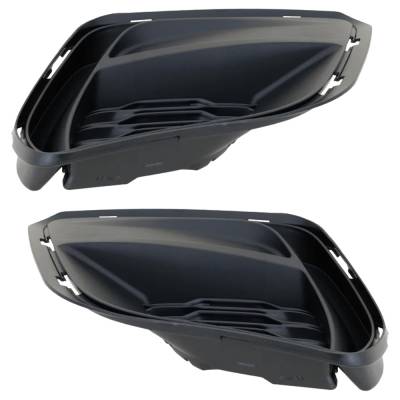 Rareelectrical - New Pair Of Fog Light Trim Compatible With Dodge Charger Srt Hellcat Redeye Widebody 8 Cyl 6.2L - Image 5