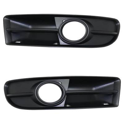 New Front Left And Front Right Fog Light Trim Compatible With Audi A4 Base 6 Cyl 3.2L A4 Base 4 Cyl