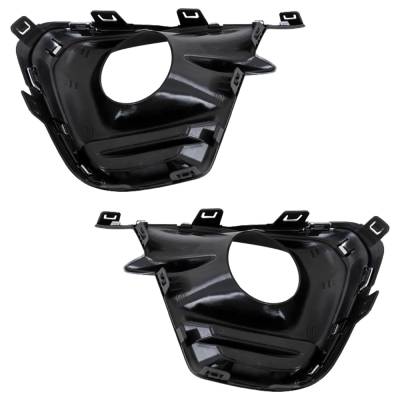Rareelectrical - New Front Left And Front Right Fog Light Trim Compatible With Chevrolet Spark Lt Spark Ls 2016-2018 - Image 4