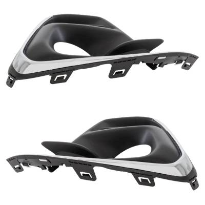 Rareelectrical - New Front Left And Front Right Fog Light Trim Compatible With Chevrolet Spark Lt Spark Ls 2016-2018 - Image 5