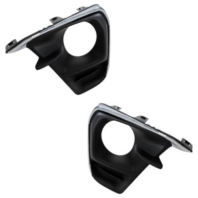 Rareelectrical - New Front Left And Front Right Fog Light Trim Compatible With Chevrolet Spark Ls Spark Lt 2016-2018 - Image 3