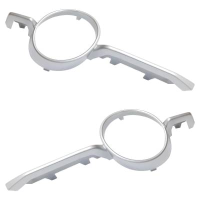 Rareelectrical - New Front Left And Front Right Fog Light Trim Compatible With Bmw X6 Activehybrid X6 Xdrive50i - Image 2