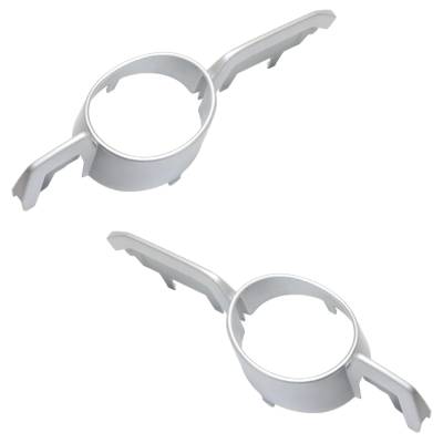 Rareelectrical - New Front Left And Front Right Fog Light Trim Compatible With Bmw X6 Activehybrid X6 Xdrive50i - Image 3