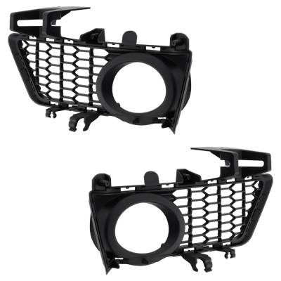Rareelectrical - New Pair Of Fog Light Trim Compatible With Bmw 340I Base 6 Cyl 3.0L 340I Xdrive Base 6 Cyl 3.0L - Image 3