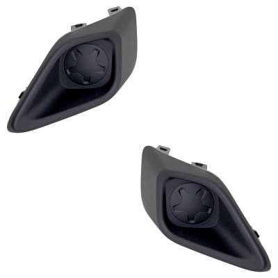 Rareelectrical - New Front Left And Front Right Fog Light Trim Compatible With Ram Promaster City Tradesman Slt 4 Cyl - Image 2