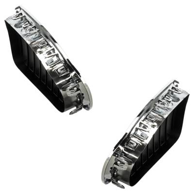 Rareelectrical - New Pair Of Grille Assembly Compatible With Bmw 528I Base 4 Cyl 2.0L 528I Xdrive Base 4 Cyl 2.0L - Image 4