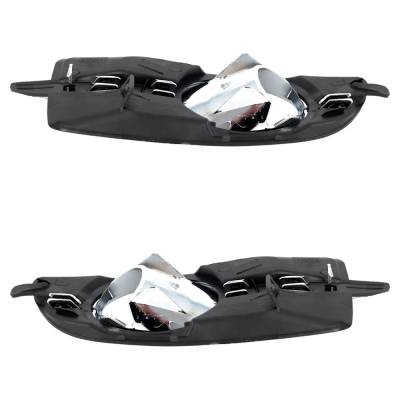 Rareelectrical - New Front Left And Front Right Fog Light Trim Compatible With Buick Lacrosse Base 4 Cyl 2.4L - Image 5
