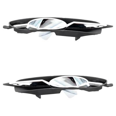 Rareelectrical - New Front Left And Front Right Fog Light Trim Compatible With Buick Lacrosse Base 4 Cyl 2.4L - Image 6
