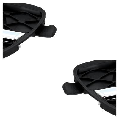 Rareelectrical - New Front Left And Front Right Fog Light Trim Compatible With Buick Lacrosse Base 4 Cyl 2.4L - Image 8