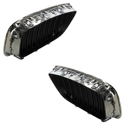 Rareelectrical - New Pair Of Grille Assembly Compatible With Bmw 528I Base 4 Cyl 2.0L 535I Xdrive Base 6 Cyl 3.0L - Image 7