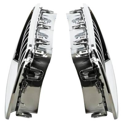 Rareelectrical - New Pair Of Grille Assembly Compatible With Bmw 528I Base 4 Cyl 2.0L 535I Xdrive Base 6 Cyl 3.0L - Image 8