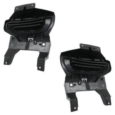Rareelectrical - New Front Left And Front Right Fog Light Cover Compatible With Gmc Sierra 1500 Sle Sierra 1500 Base - Image 5