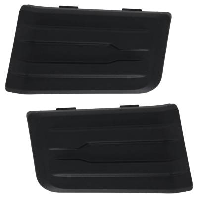New Front Left And Front Right Fog Light Cover Compatible With Gmc Sierra 1500 At4x 6 Cyl 3.0L