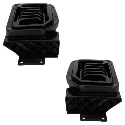 Rareelectrical - New Front Left And Front Right Fog Light Cover Compatible With Gmc Sierra 2500 Hd Pro 8 Cyl 6.6L - Image 5