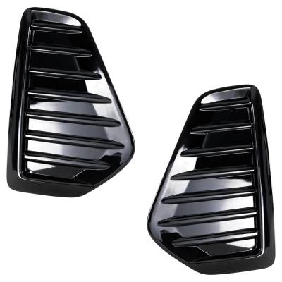 Rareelectrical - New Front Left And Front Right Fog Light Cover Compatible With Nissan Kicks S 4 Cyl 1.6L Kicks Sr 4 - Image 2