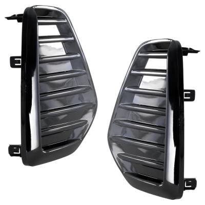 Rareelectrical - New Front Left And Front Right Fog Light Cover Compatible With Nissan Kicks S 4 Cyl 1.6L Kicks Sr 4 - Image 3