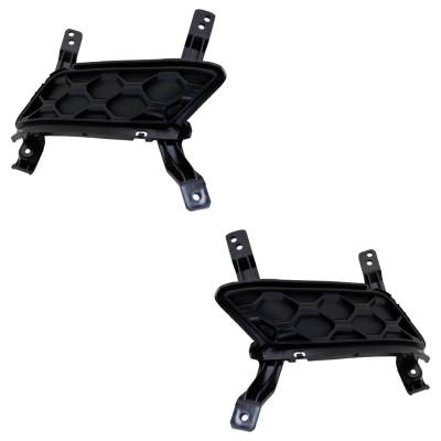 Rareelectrical - New Front Left And Front Right Fog Light Cover Compatible With Hyundai Santa Fe Se By Hy1038154 - Image 3