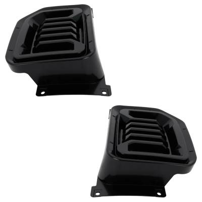 Rareelectrical - New Front Left And Front Right Fog Light Cover Compatible With Gmc Sierra 2500 Hd Pro 8 Cyl 6.6L - Image 6