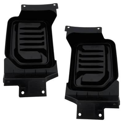Rareelectrical - New Front Left And Front Right Fog Light Cover Compatible With Gmc Sierra 2500 Hd Base 8 Cyl 6.6L - Image 4
