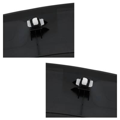 Rareelectrical - New Rear Left Rear Section And Right Section Fender Trim Compatible With Honda Hr-V Lx Hr-V Sport - Image 6