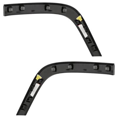 Rareelectrical - New Rear Left And Rear Right Fender Trim Compatible With Jeep Cherokee 75Th Anniversary Cherokee - Image 5