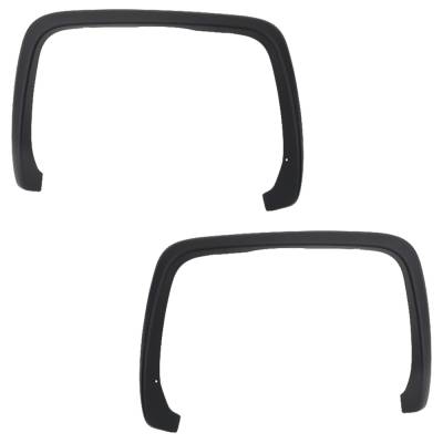 Rareelectrical - New Rear Left And Rear Right Fender Trim Compatible With Gmc Sierra 3500 Hd Sle 8 Cyl 6.0L Sierra - Image 2