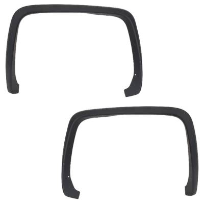 Rareelectrical - New Rear Left And Rear Right Fender Trim Compatible With Gmc Sierra 1500 Base 8 Cyl 5.3L Sierra 3500 - Image 1