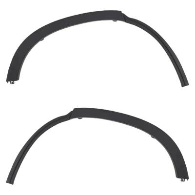 Rareelectrical - New Rear Left And Rear Right Fender Trim Compatible With Honda Passport Sport 6 Cyl 3.5L Pilot - Image 2
