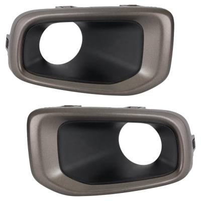 Rareelectrical - New Front Left And Front Right Fog Light Trim Compatible With Jeep Renegade 75Th Anniversary 4 Cyl - Image 2