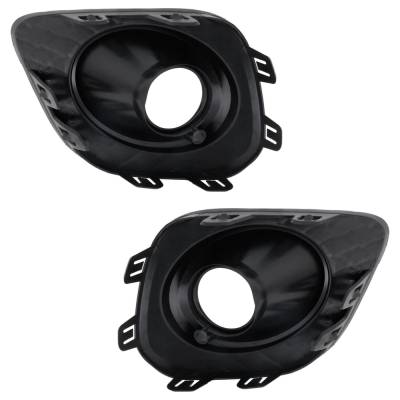 Rareelectrical - New Front Left And Front Right Fog Light Trim Compatible With Mercedes Benz Glb250 Base 4 Cyl 2.0L - Image 4