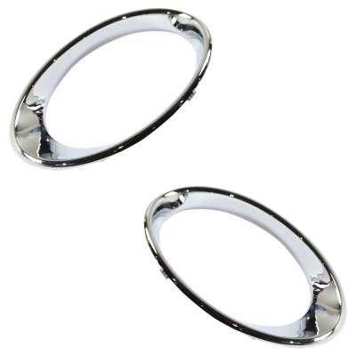 Rareelectrical - New Front Left And Front Right Fog Light Trim Compatible With Mercedes Benz C230 4Matic C230 Base - Image 2