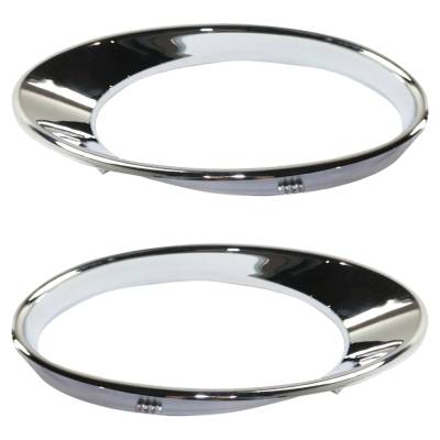 Rareelectrical - New Front Left And Front Right Fog Light Trim Compatible With Mercedes Benz C230 4Matic C250 4Matic - Image 4